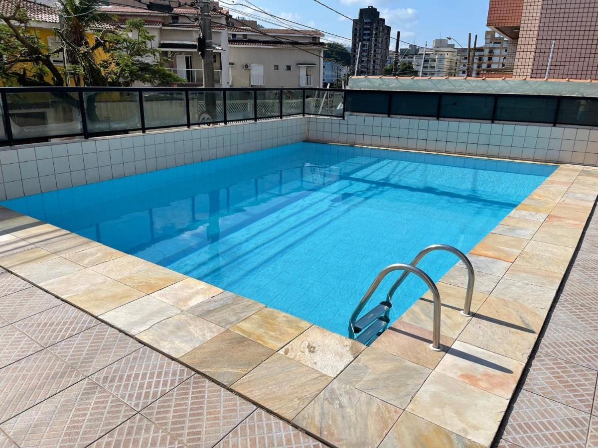 Confortavel Apartamento 1 Dorm Com Piscina E Lazer Guaruja Exterior photo